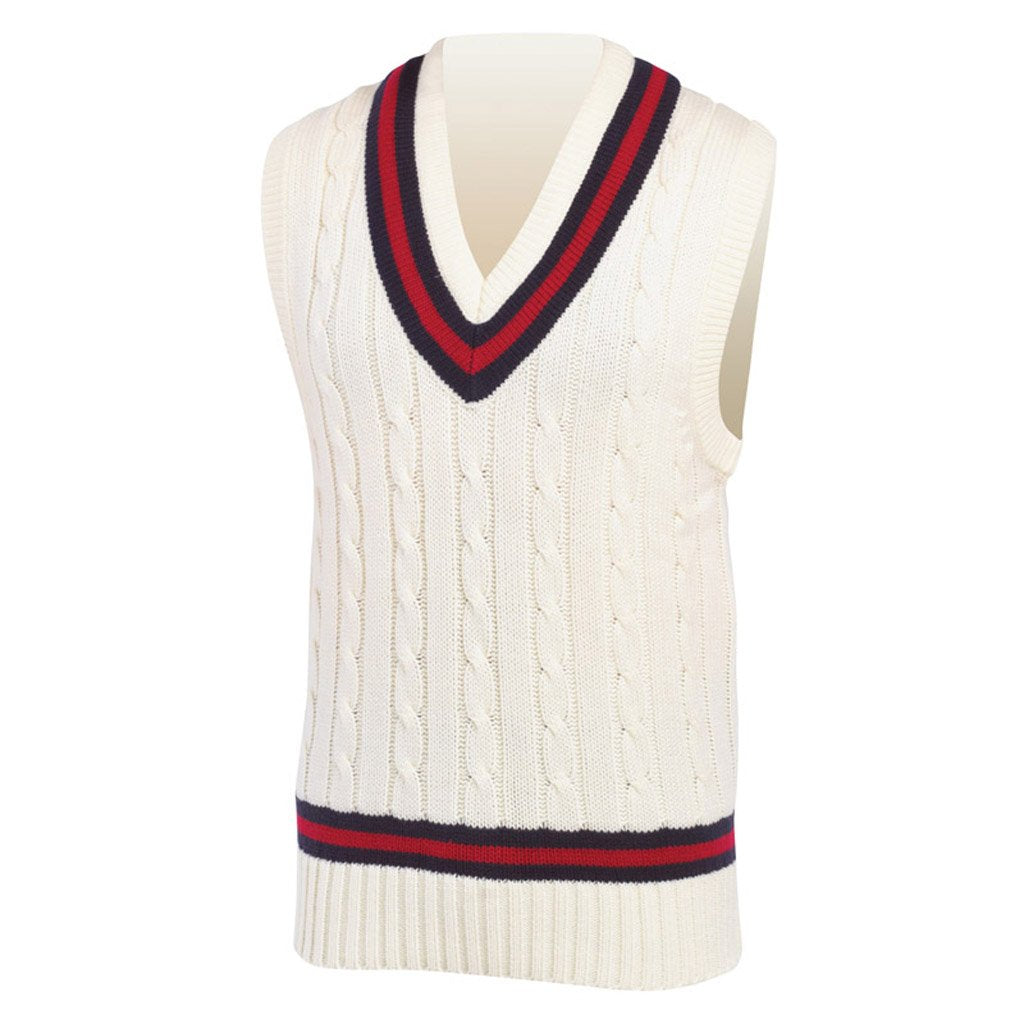 Sleeveless Sweater with Trim | Gray-Nicolls Cricket Bats, Protective Wear, Clothing & Accessories