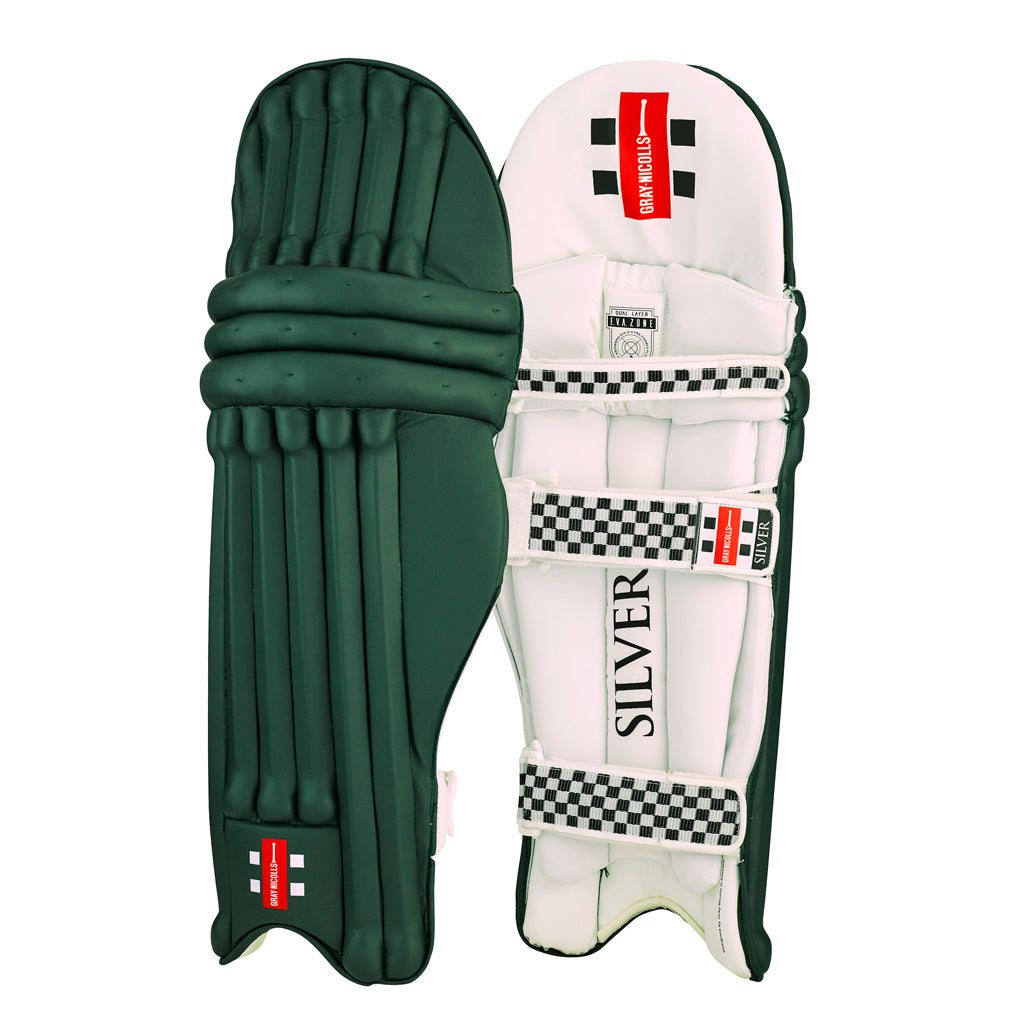 Silver Coloured Leg Guards