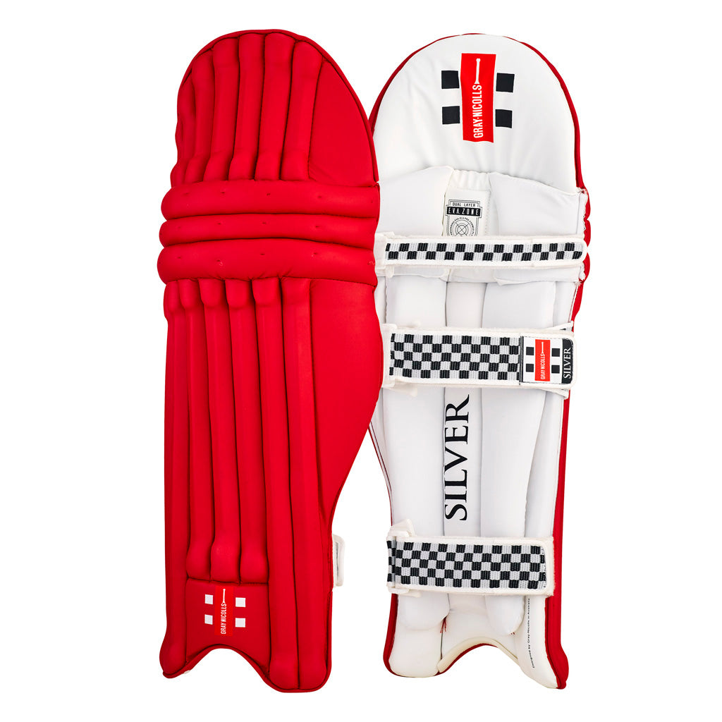 Silver Coloured Leg Guards