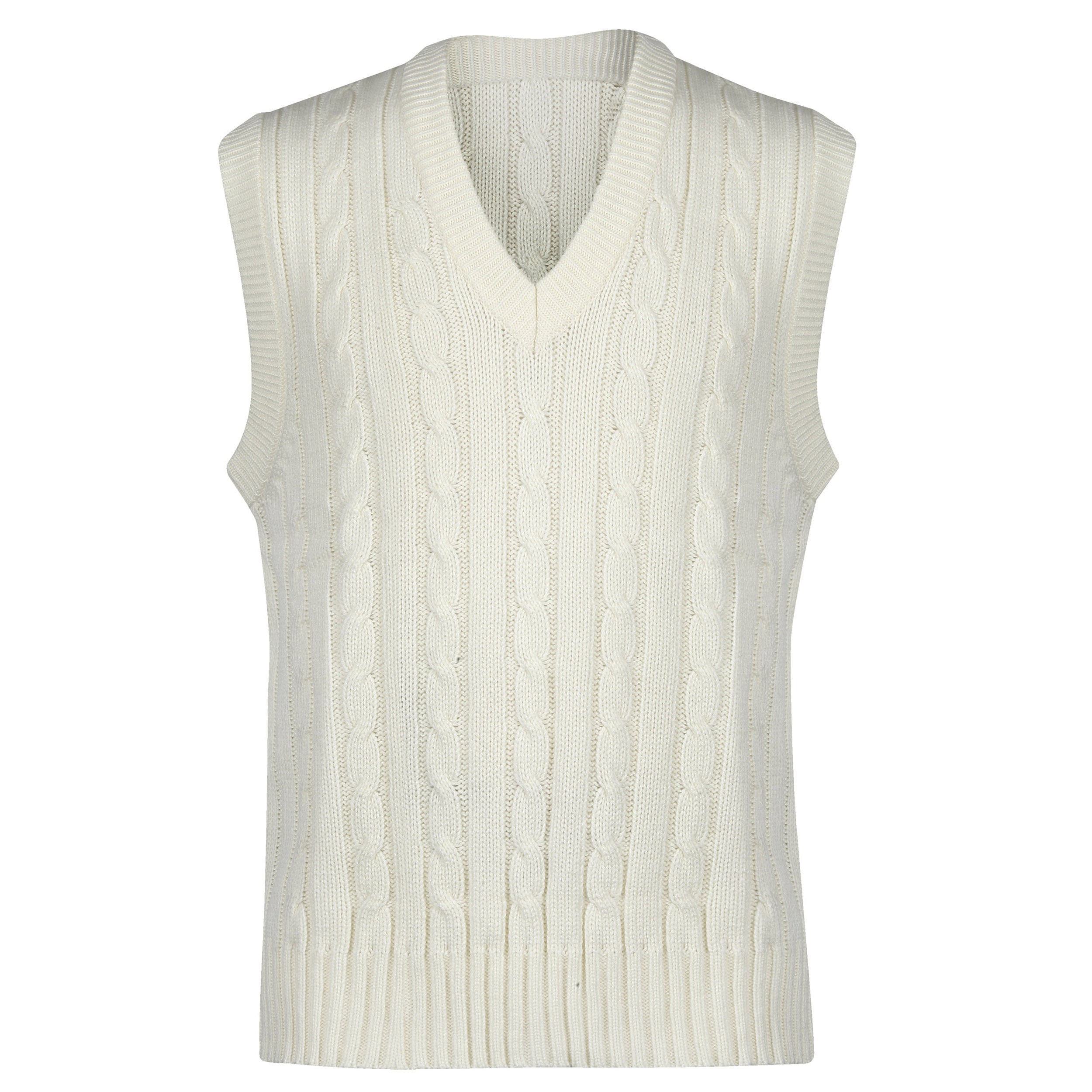 Sleeveless Sweater Plain