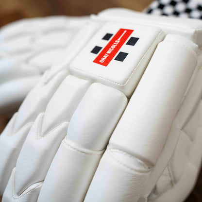 Silver Batting Gloves