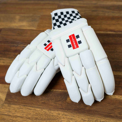 Silver Batting Gloves
