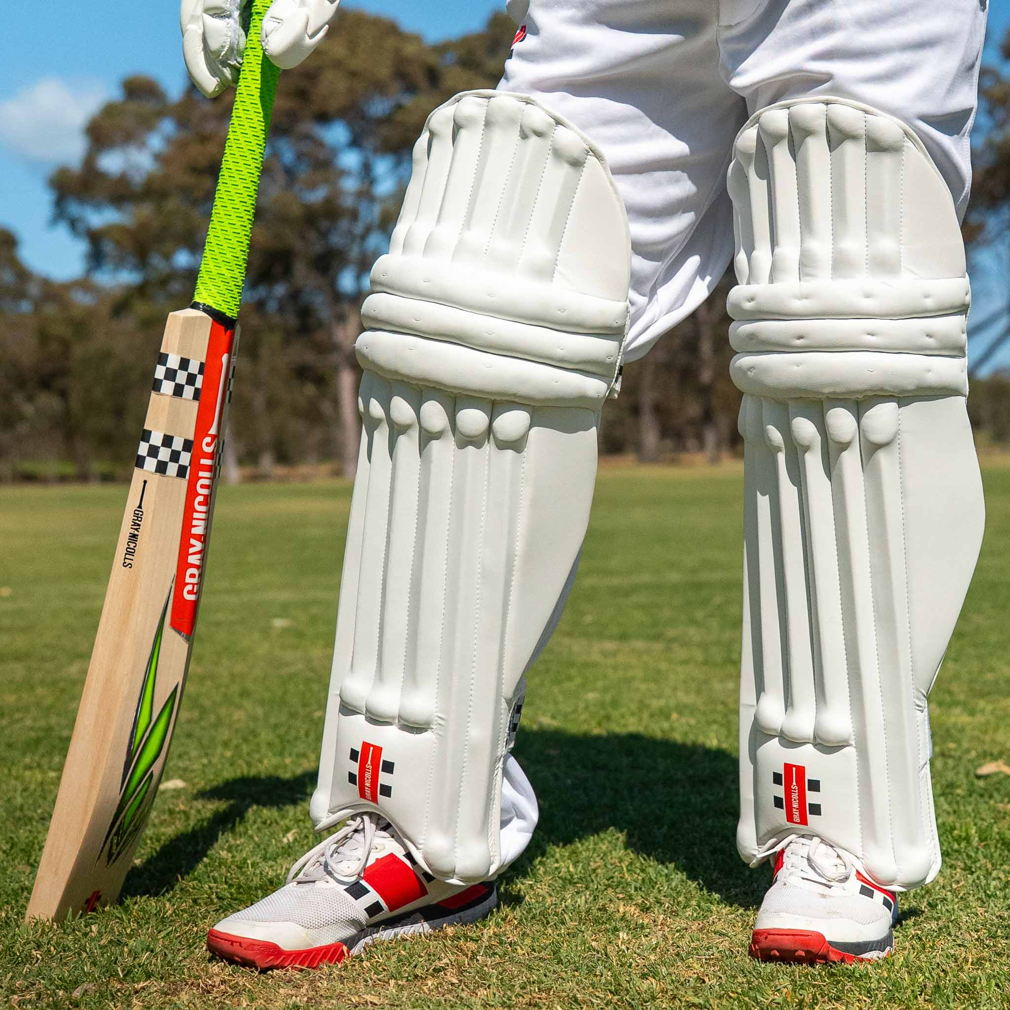 Silver Leg Guards