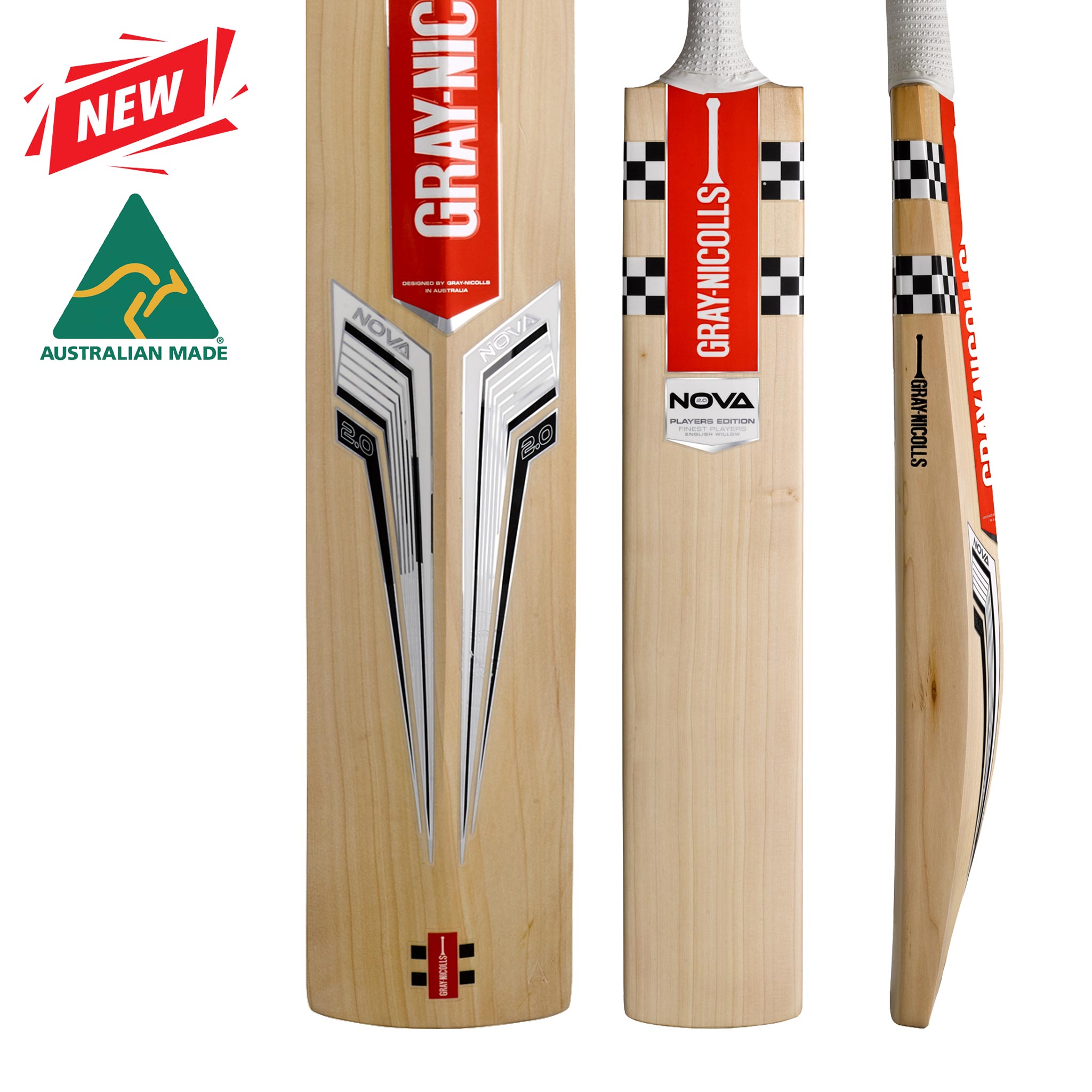 Nova 2.0 Players Edition Bat (Natural)