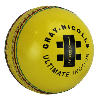 Ultimate Indoor Cricket Ball (Yellow) (order 6) | Gray-Nicolls Cricket Bats, Protective Wear, Clothing & Accessories