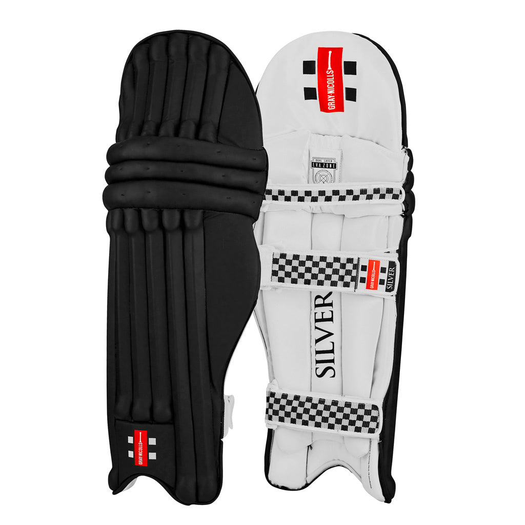 Silver Coloured Leg Guards