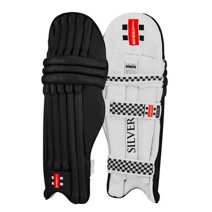 Silver Coloured Leg Guards