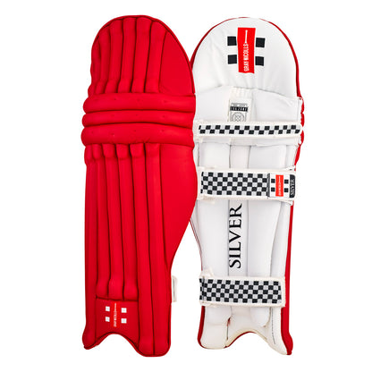 Silver Coloured Leg Guards