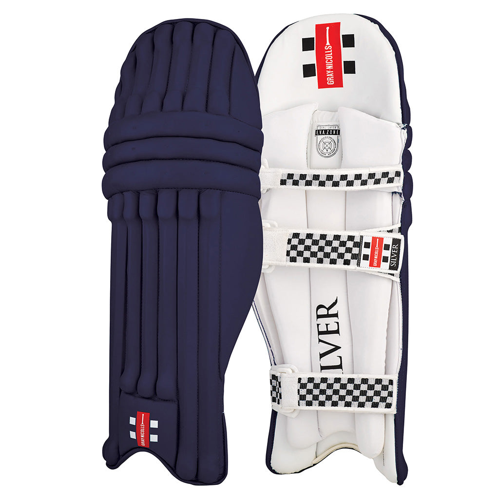 Silver Coloured Leg Guards